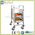 GN pans storage trolley, gastronorm dish pack trolley
